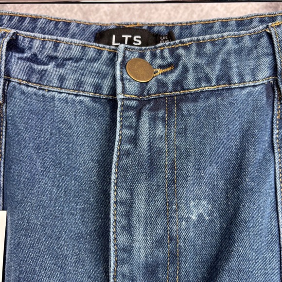 Long Tall Sally Denim Wide Leg High Rise Jeans US Plus Size 18 NWT - Picture 5 of 10